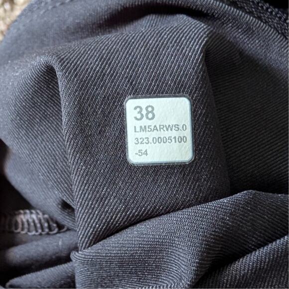 Lululemon ABC Classic-Fit Trouser Gray High Waist Chino Cropped Pants, size 38 - Picture 4 of 7